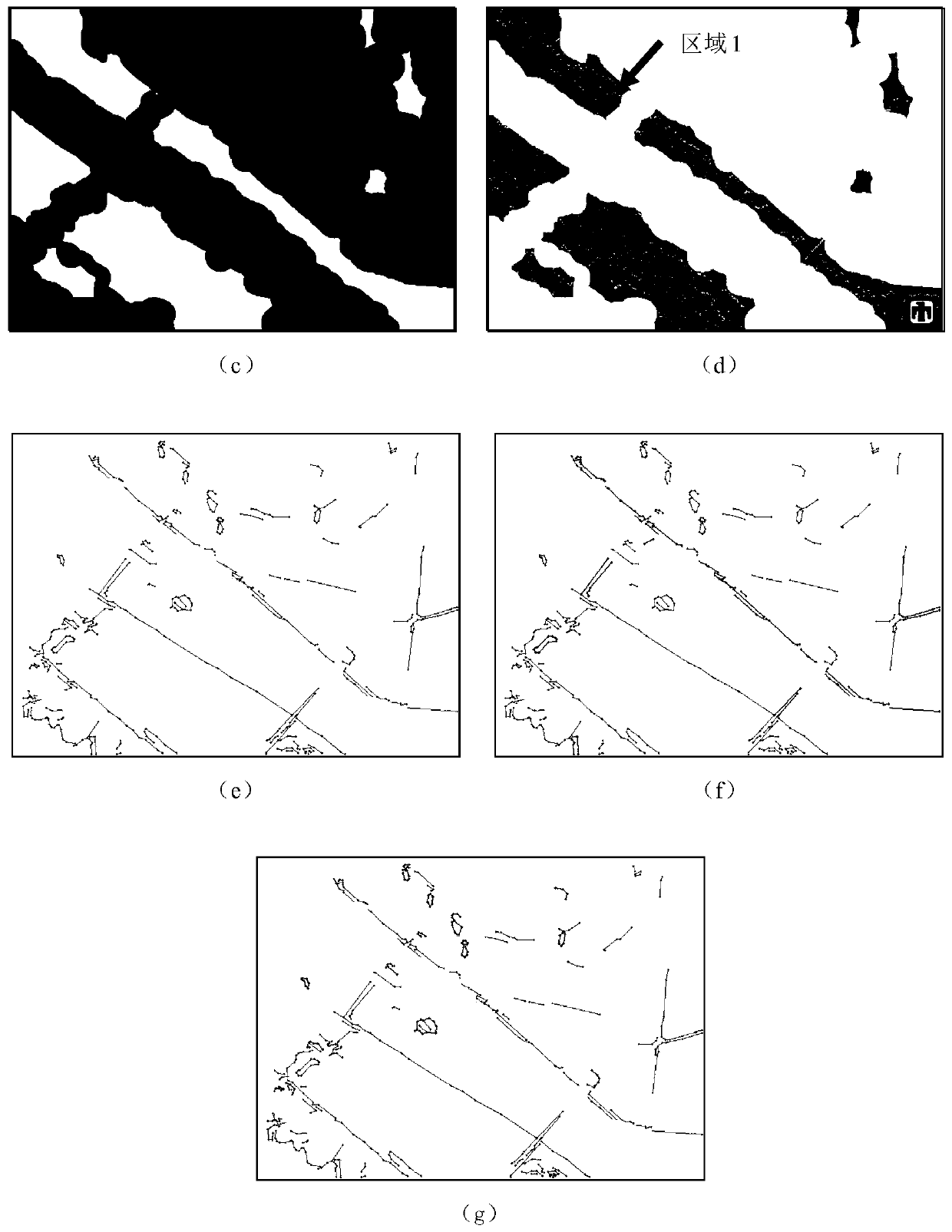 SAR Image Segmentation Method Based on Feature Learning and Sketch Line Segment Constraint
