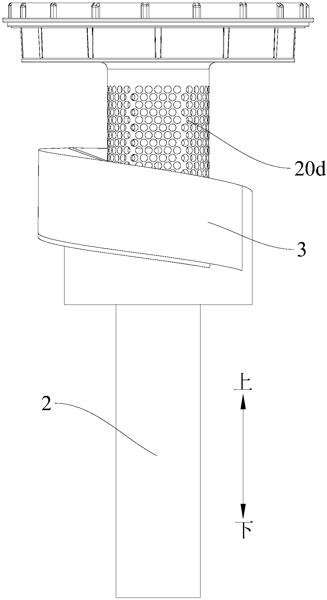 Dust cup and dust collector provided with dust cup
