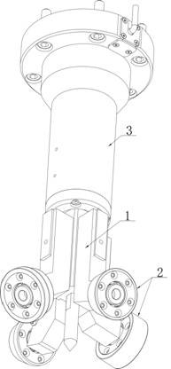 Robot edge folding device and edge folding system