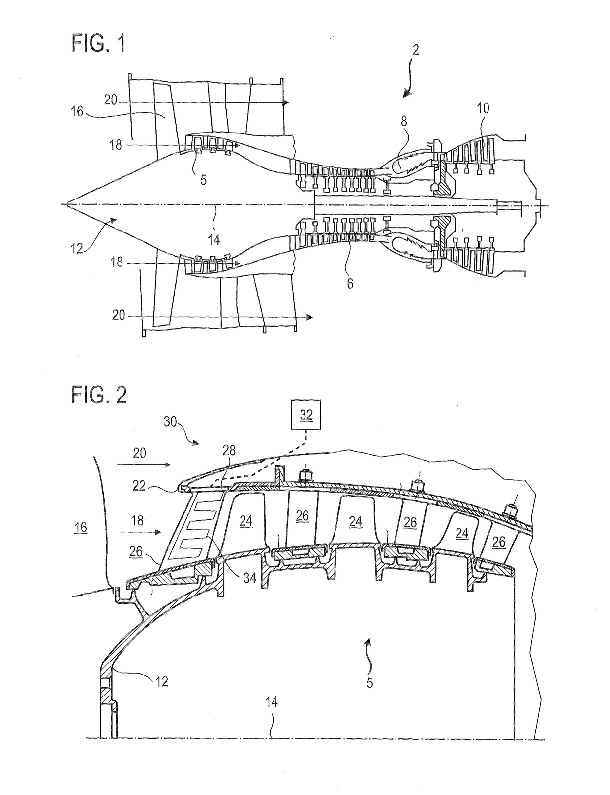 Axial Turbine Engine Compressor De-Icing Blade