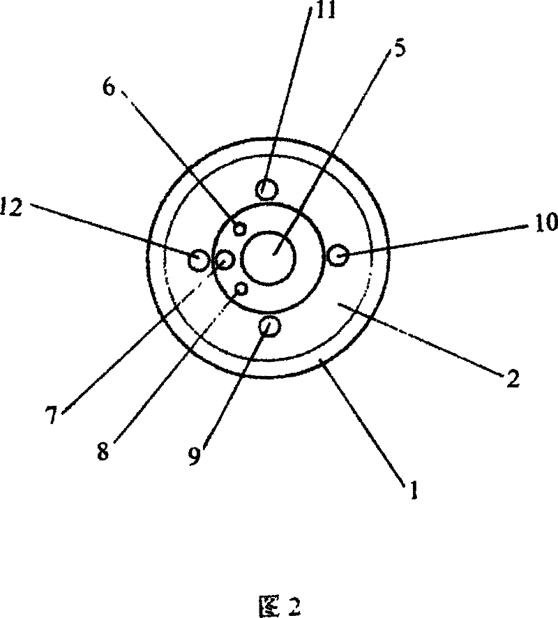 A magnetic core holder