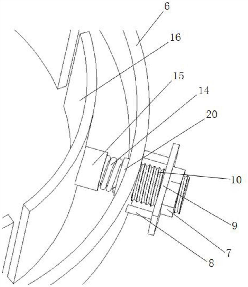 Osteoporosis anti-falling device