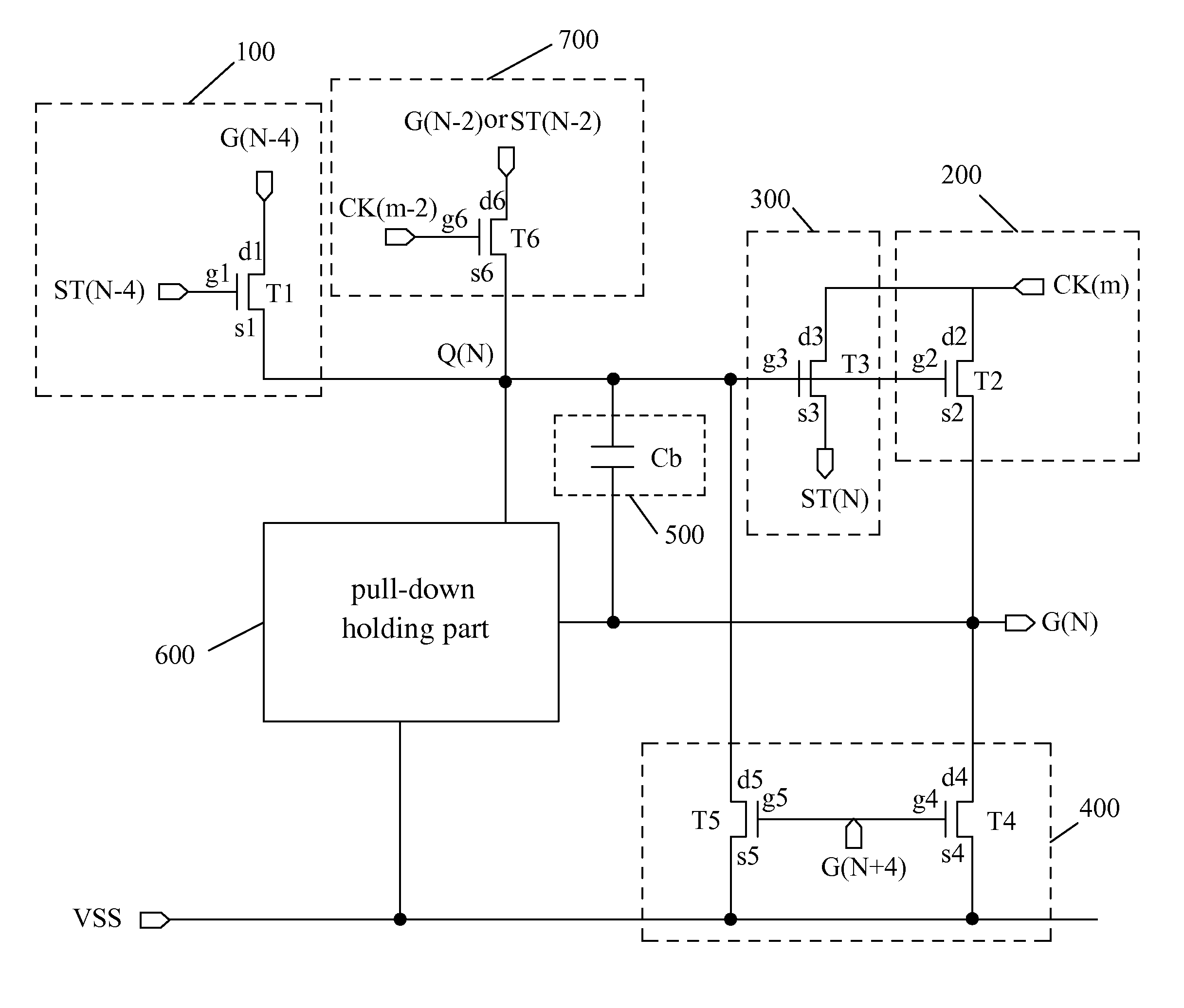 Gate driving circuit applied for 2D-3D signal setting