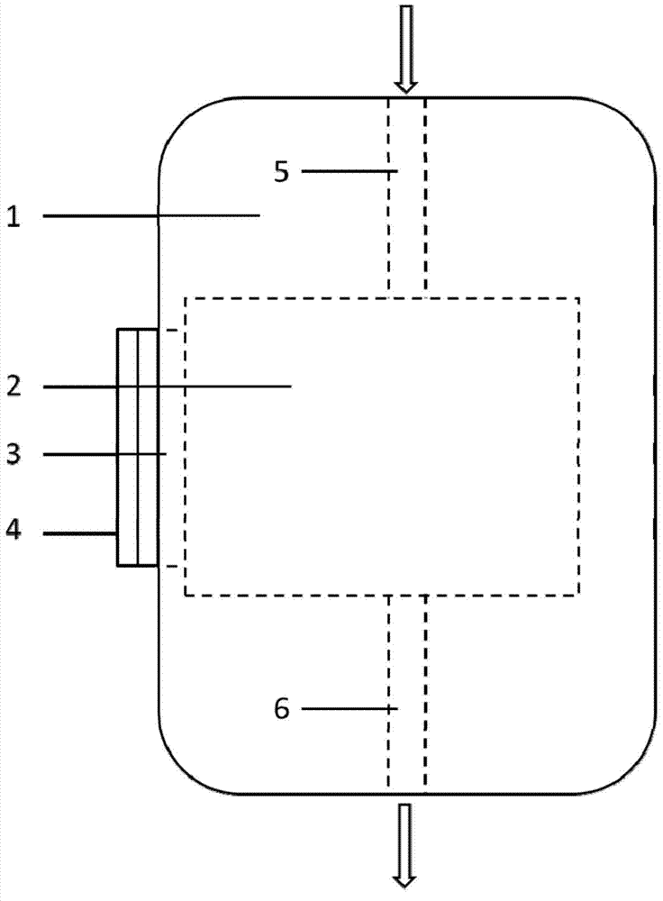 Micro-flow cell for detecting ECL (electrochemiluminescence) signal of printing electrode and application of micro-flow cell