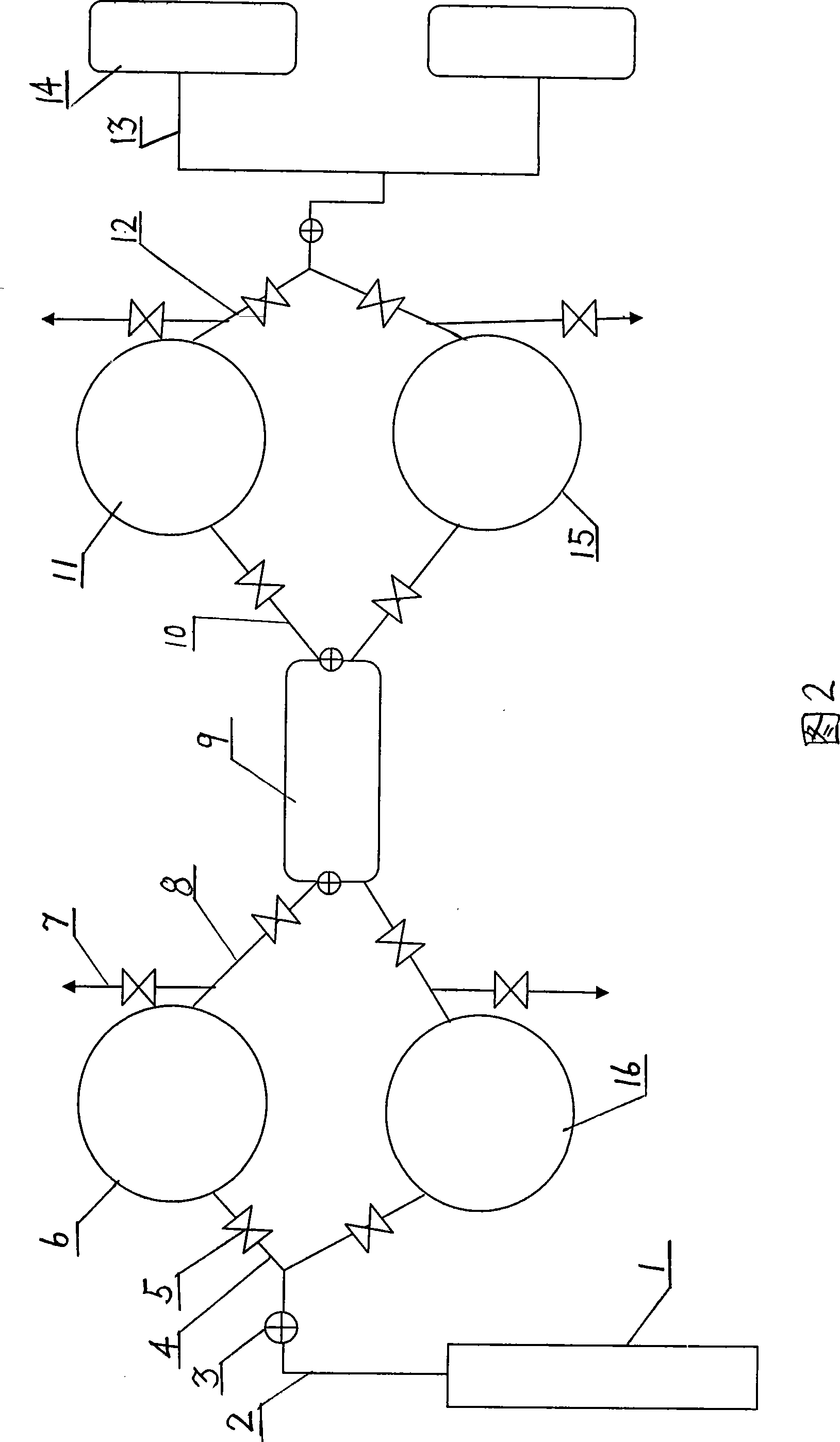 Method for producing terylene POY filament in scale by recycling PET bottle sheet material