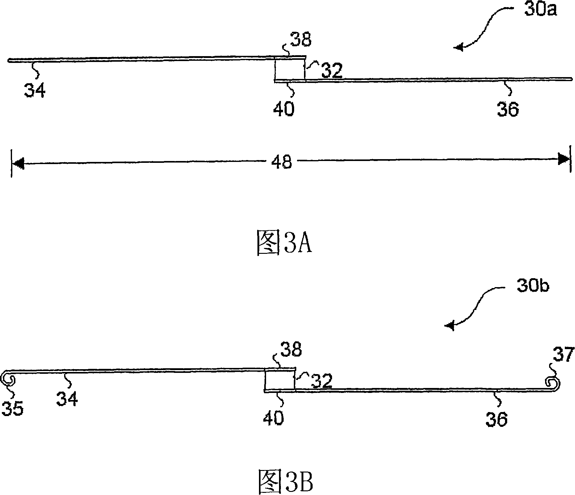 Tyre electronic component with multi-frequency antenna