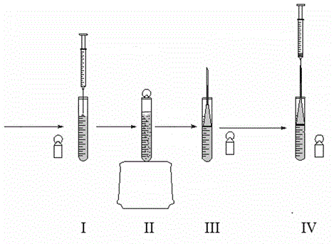 Method for determining bisphenol A without condensing and remelting for collecting extraction agent