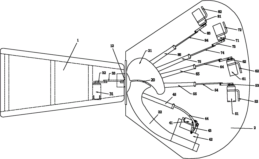 Rehabilitation training therapeutic instrument for hand of hemiplegic patient