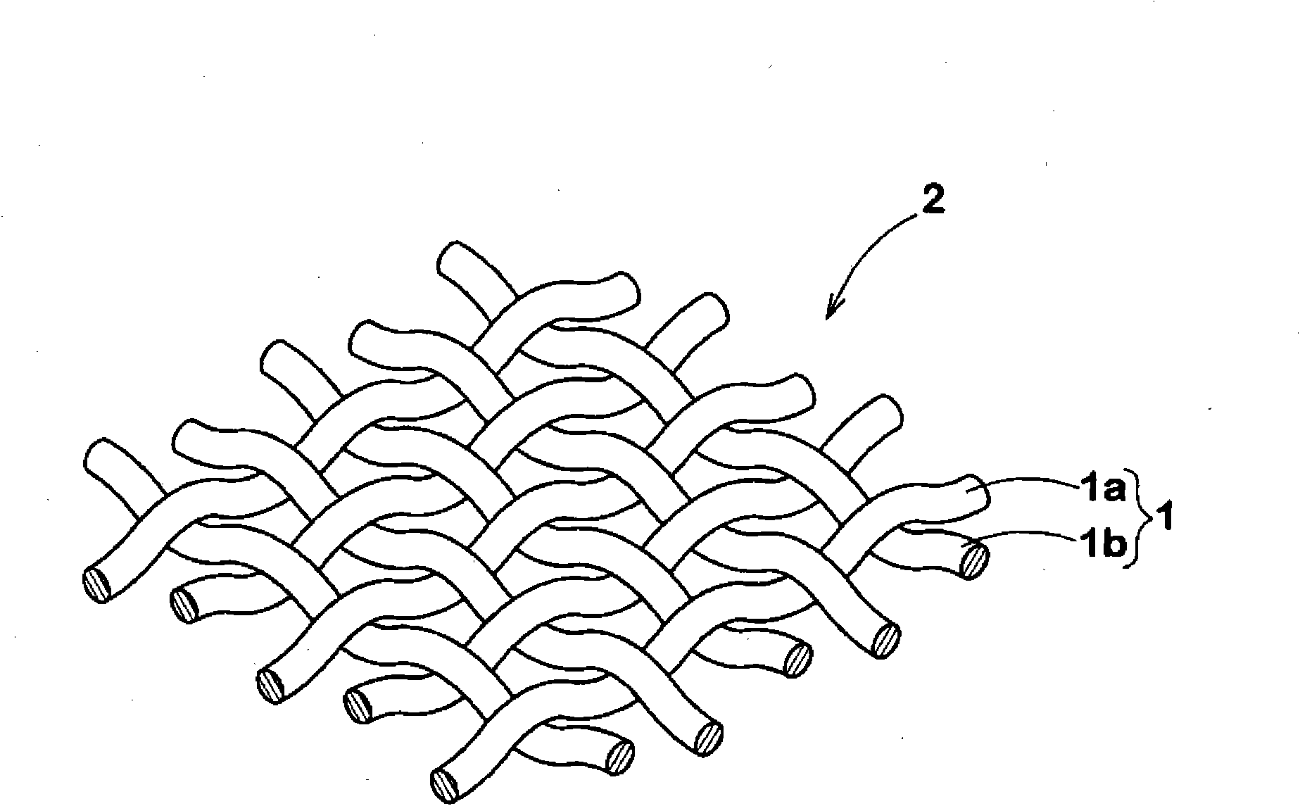 Metal ultrafine wire, process for production of metal ultrafine wire, and mesh wire netting using metal ultrafine wire