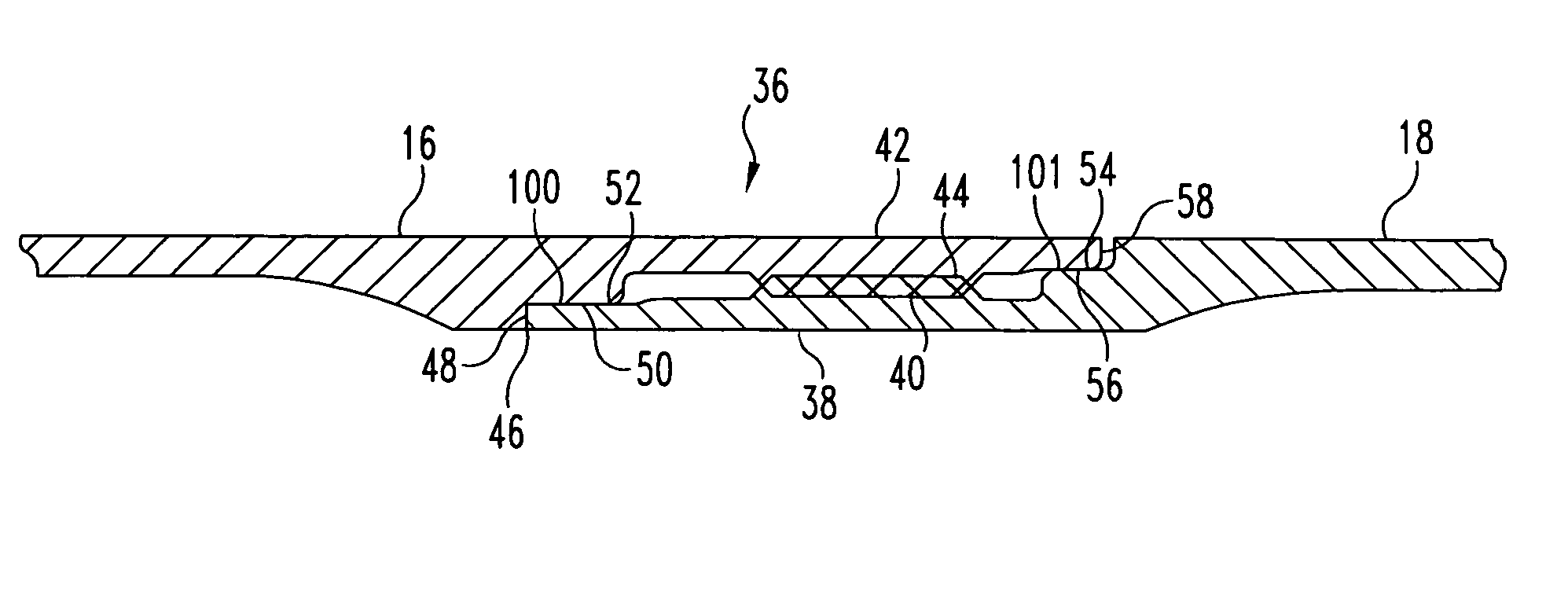 Threaded joint for gas turbine components