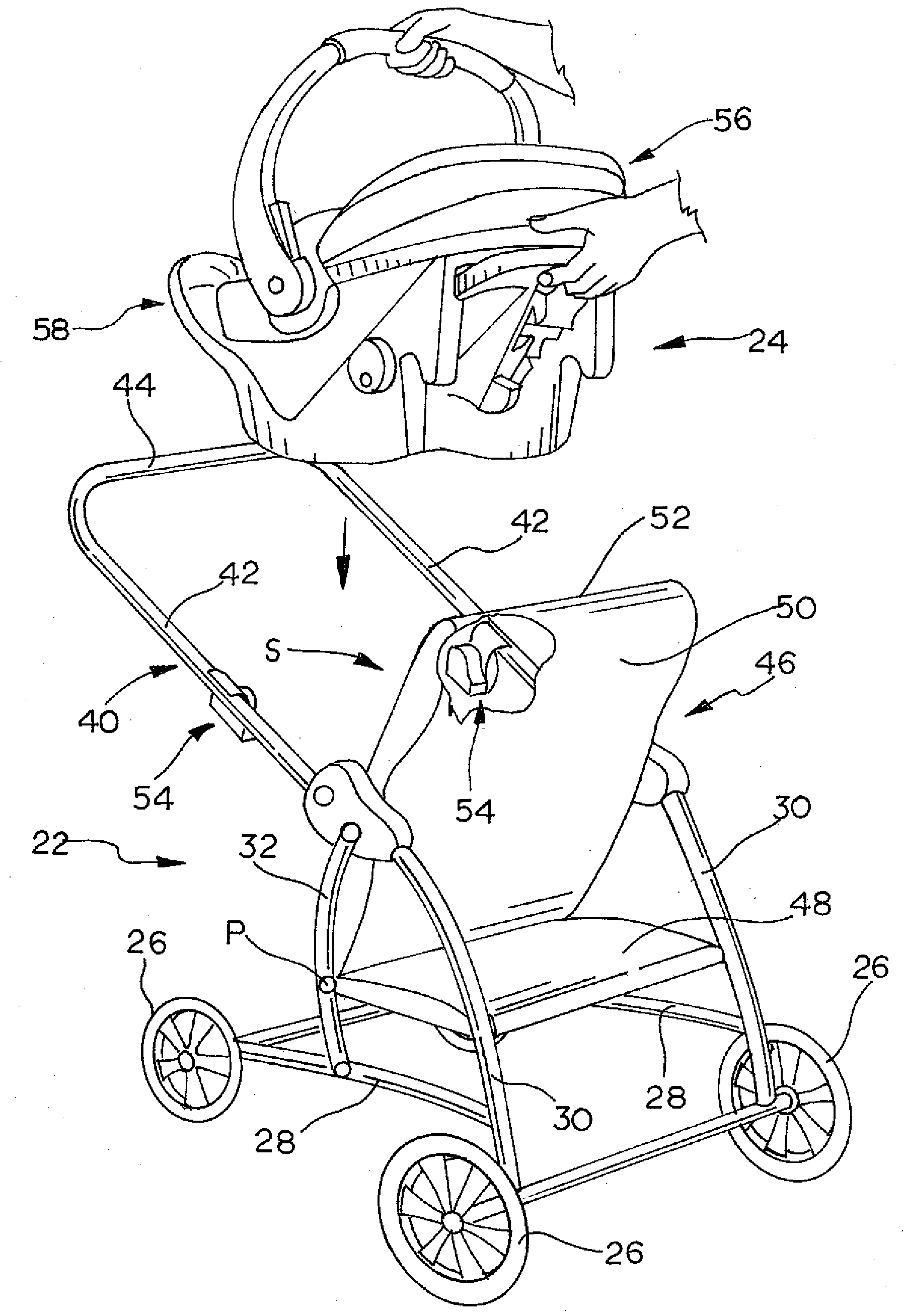 Stroller and Infant Carrier System