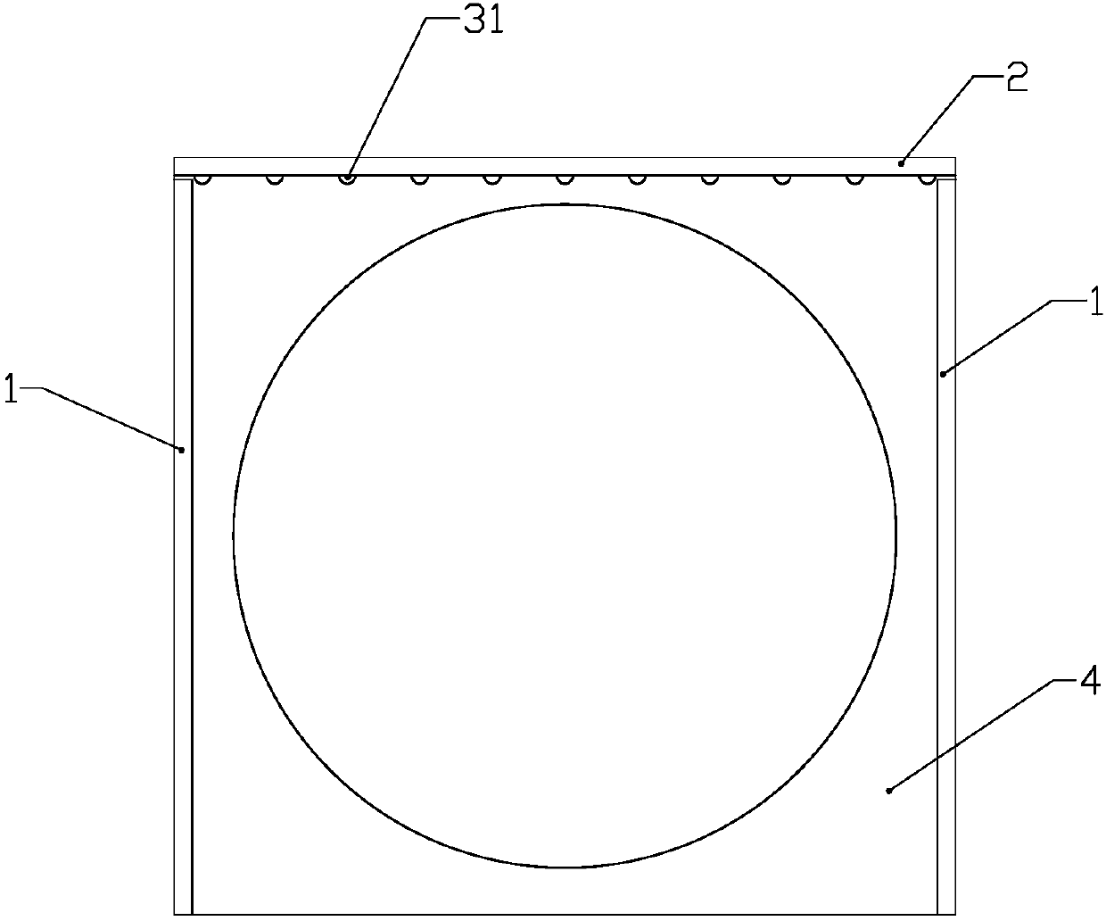 Server fan air-out direction adjustment device