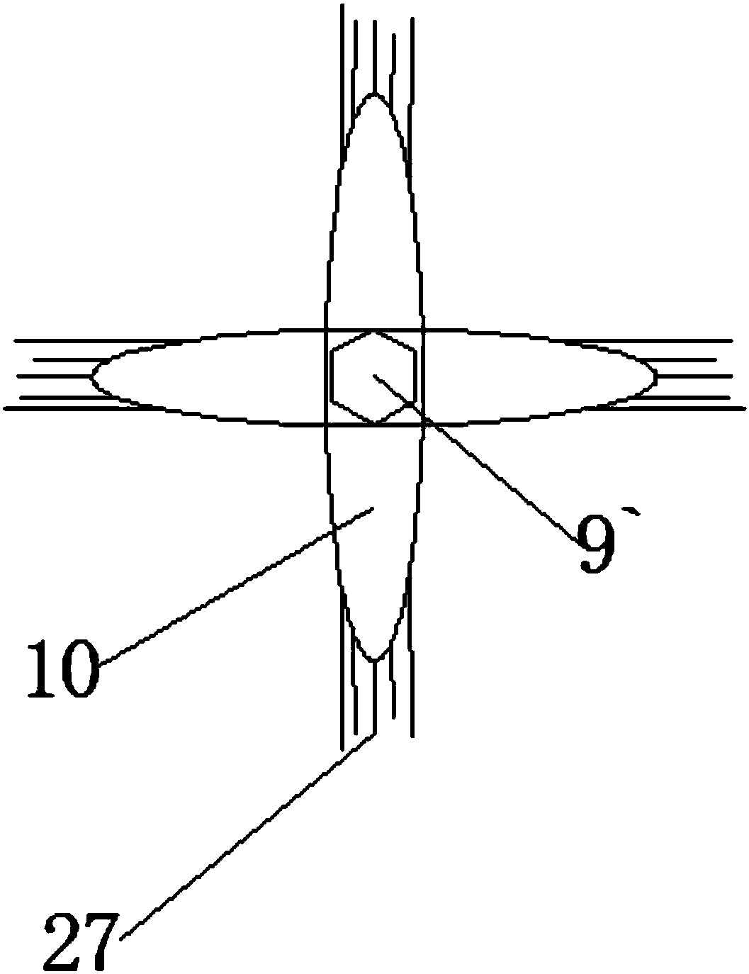 Sewage high-efficiency treatment sedimentation filter device