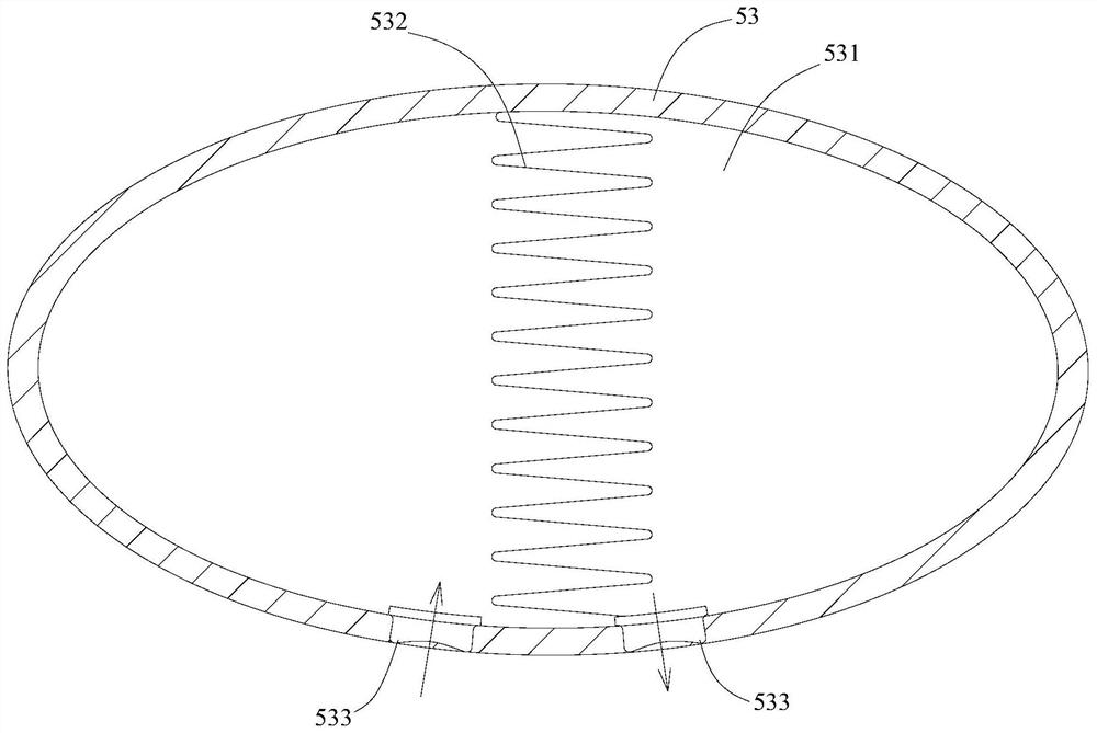 A variable hardness flexible cable