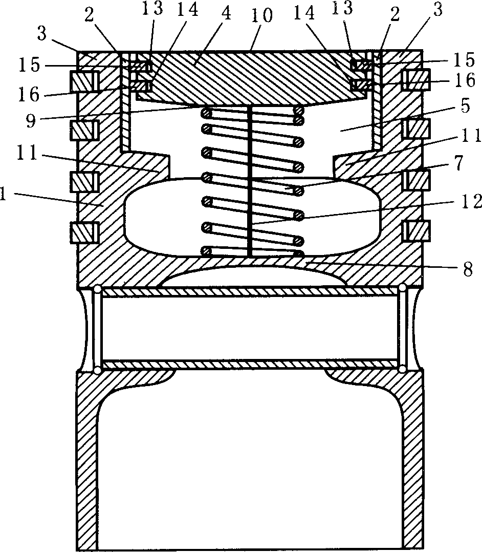 Combustion chamber of internal combustion engine