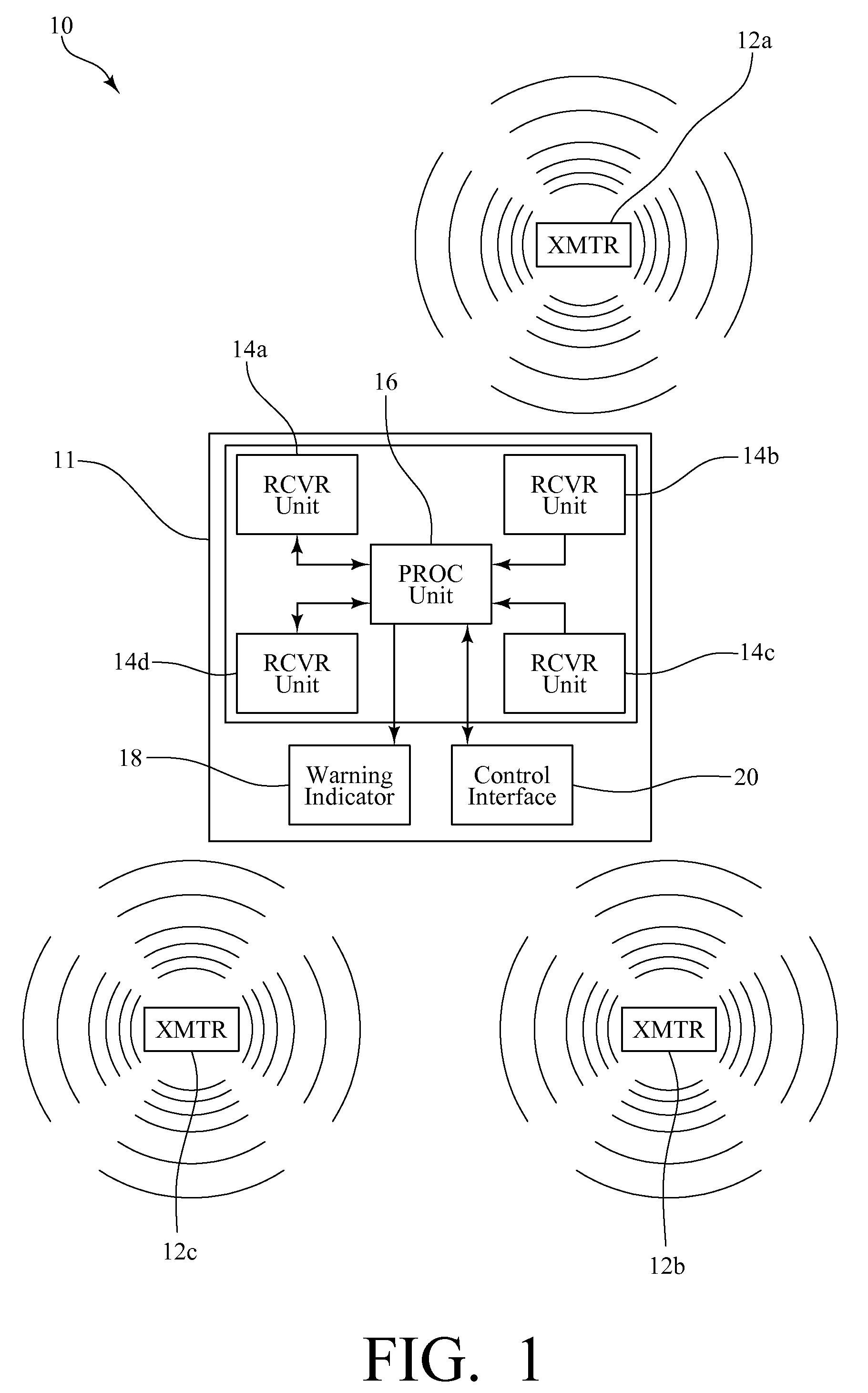 System and method for proximity detection