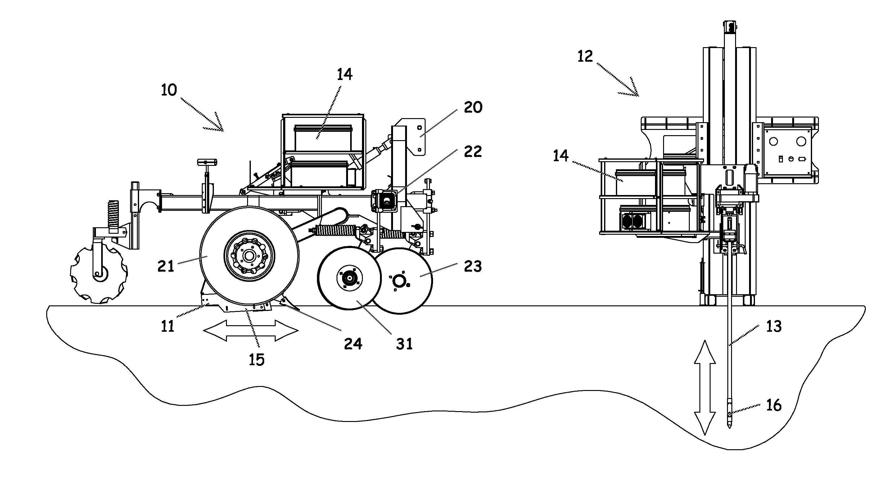 Multiple sensor system and method for mapping soil in three dimensions