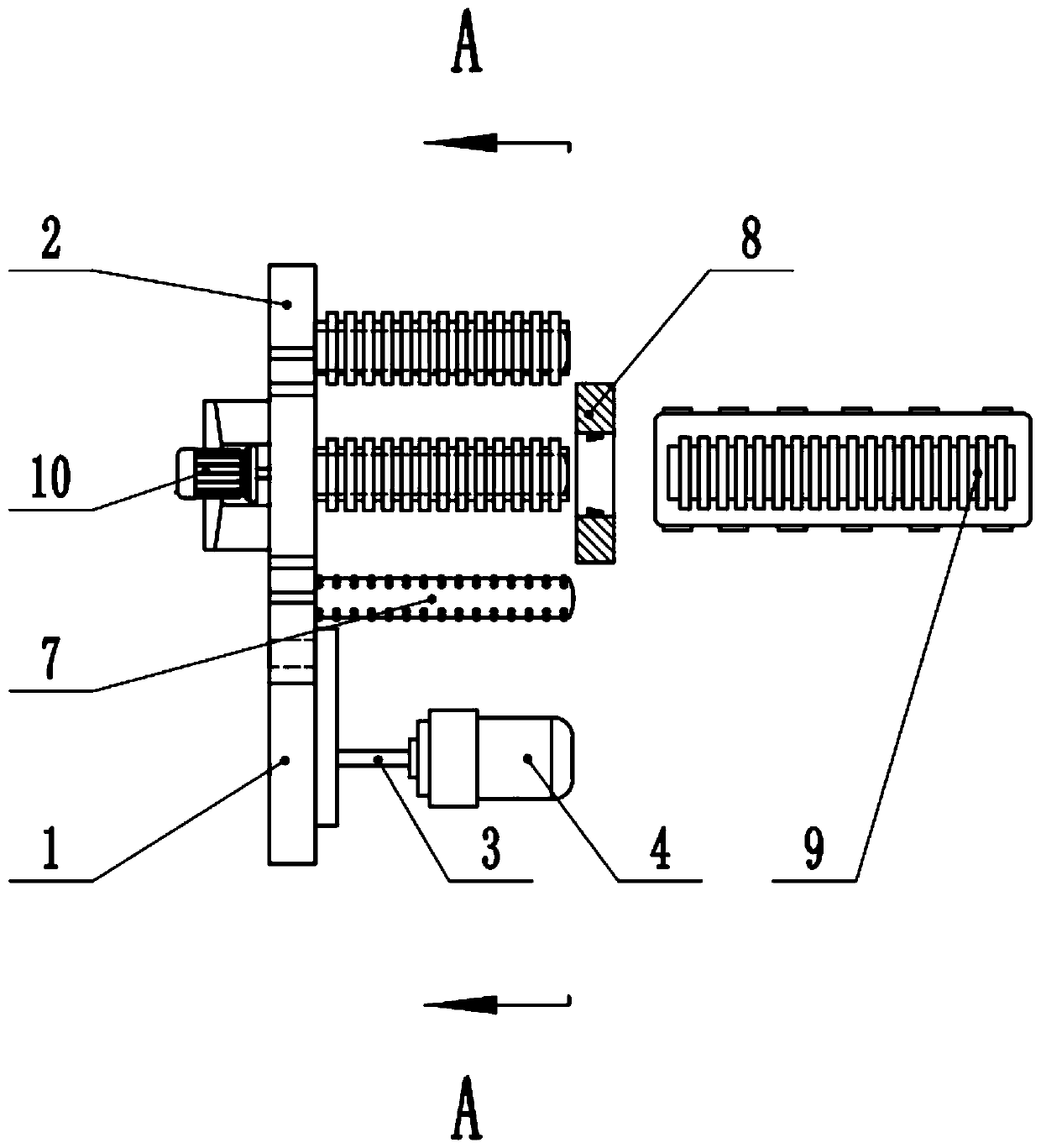 Large pipeline cutting machine