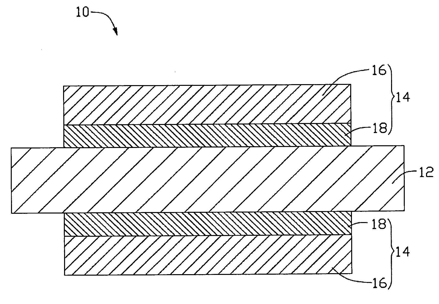 Membrane electrode assembly and method for making the same