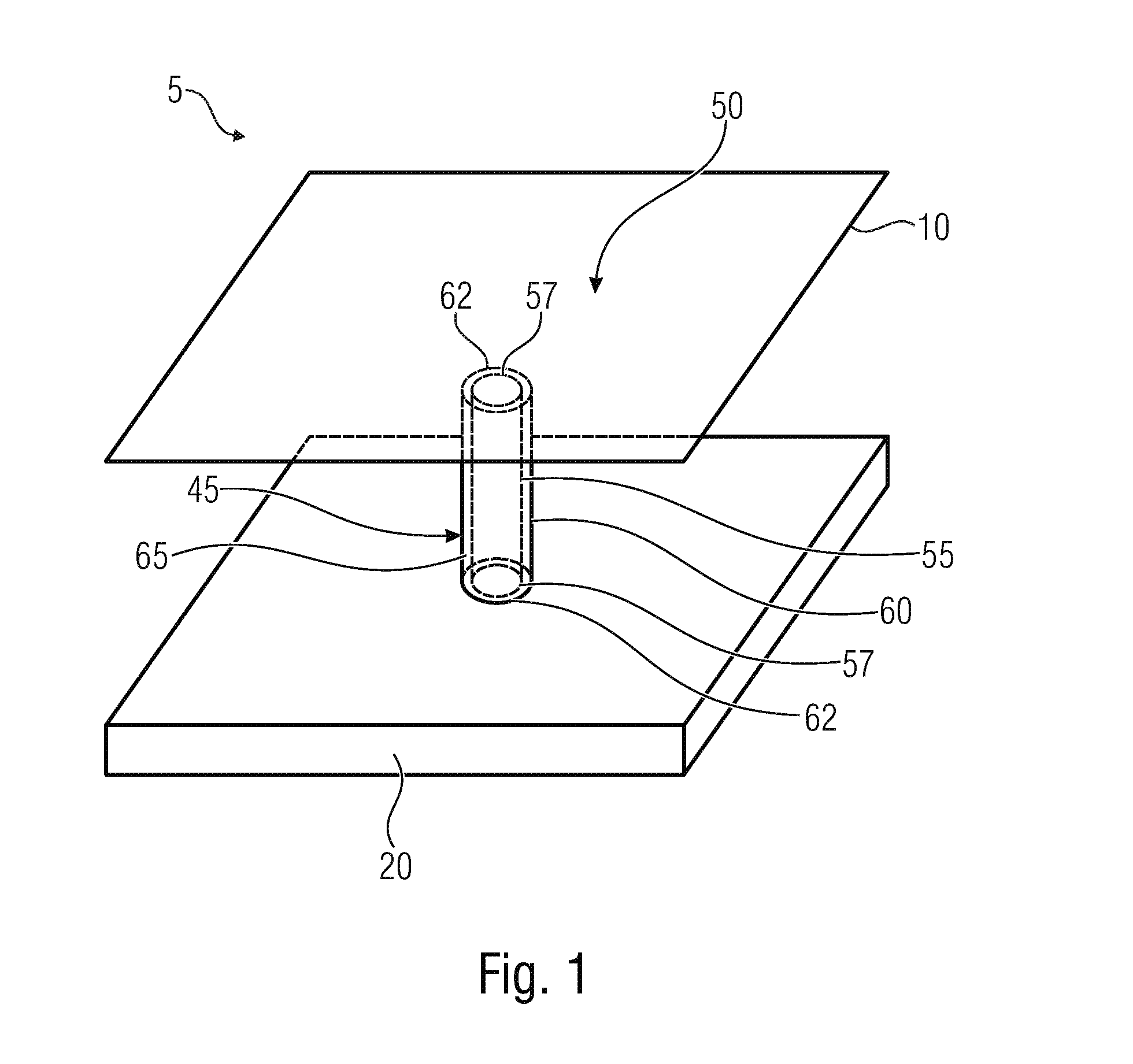 Radiation detector, array of radiation detectors and method for manufacturing a radiation detector