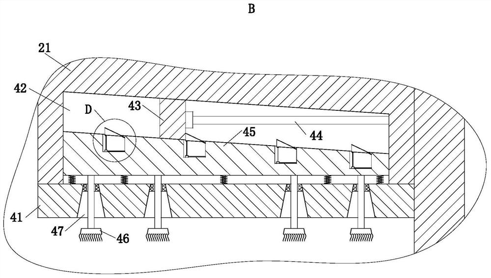 A graphene roll peeling system