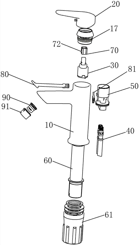 Ceramic tap