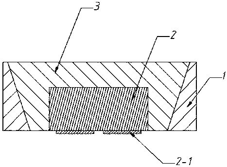 Light-reinforcing single-sided light emitting type CSP LED and processing method thereof