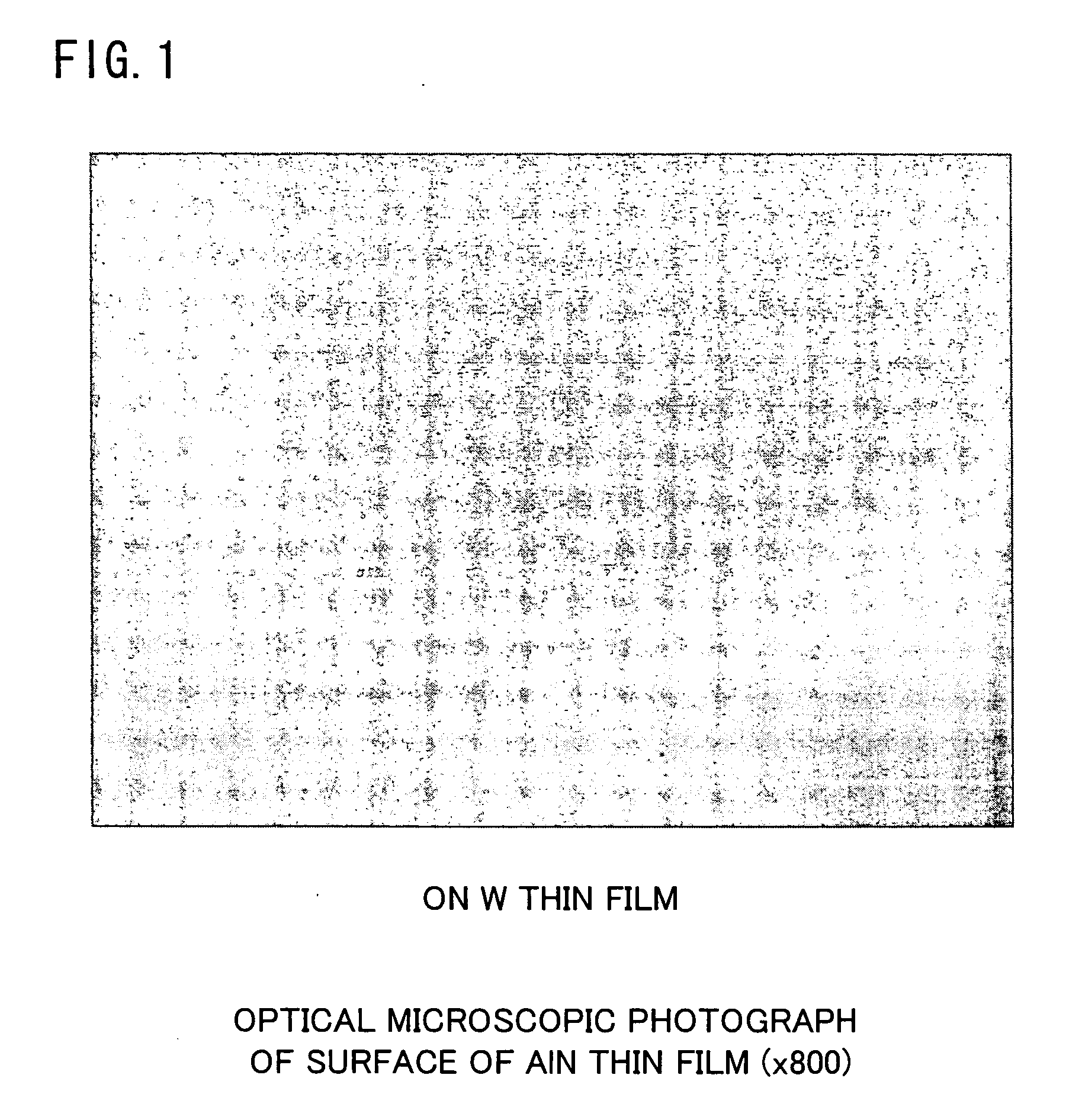 Piezoelectric device comprising ultrahighly-orientated aluminum nitride thin film and its manufacturing method