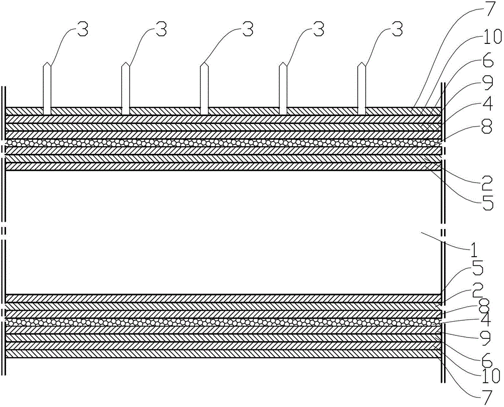 Anti-theft structure and preparation technology of angle steel tower material