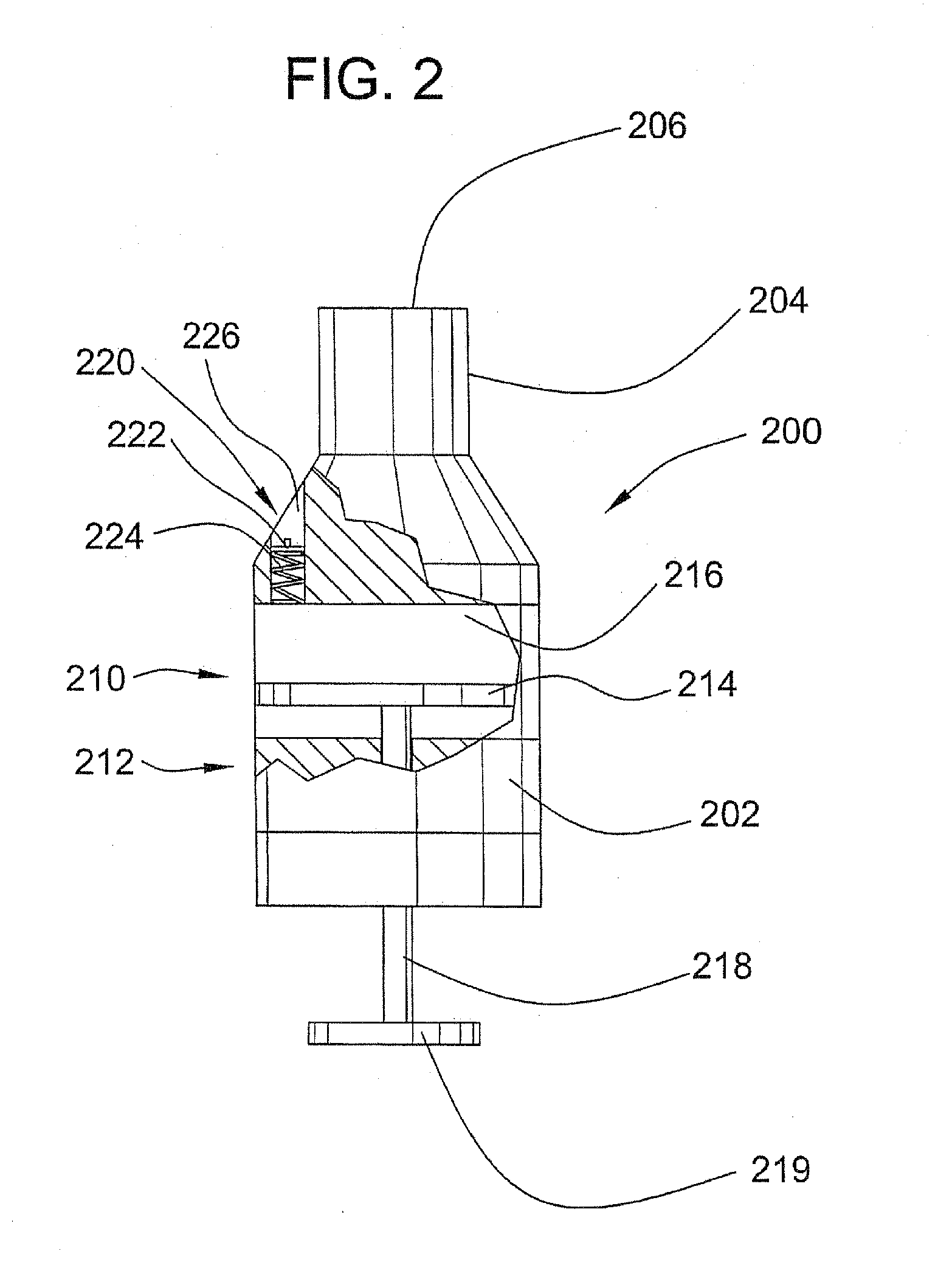 Device and method for evacuating a storage bag