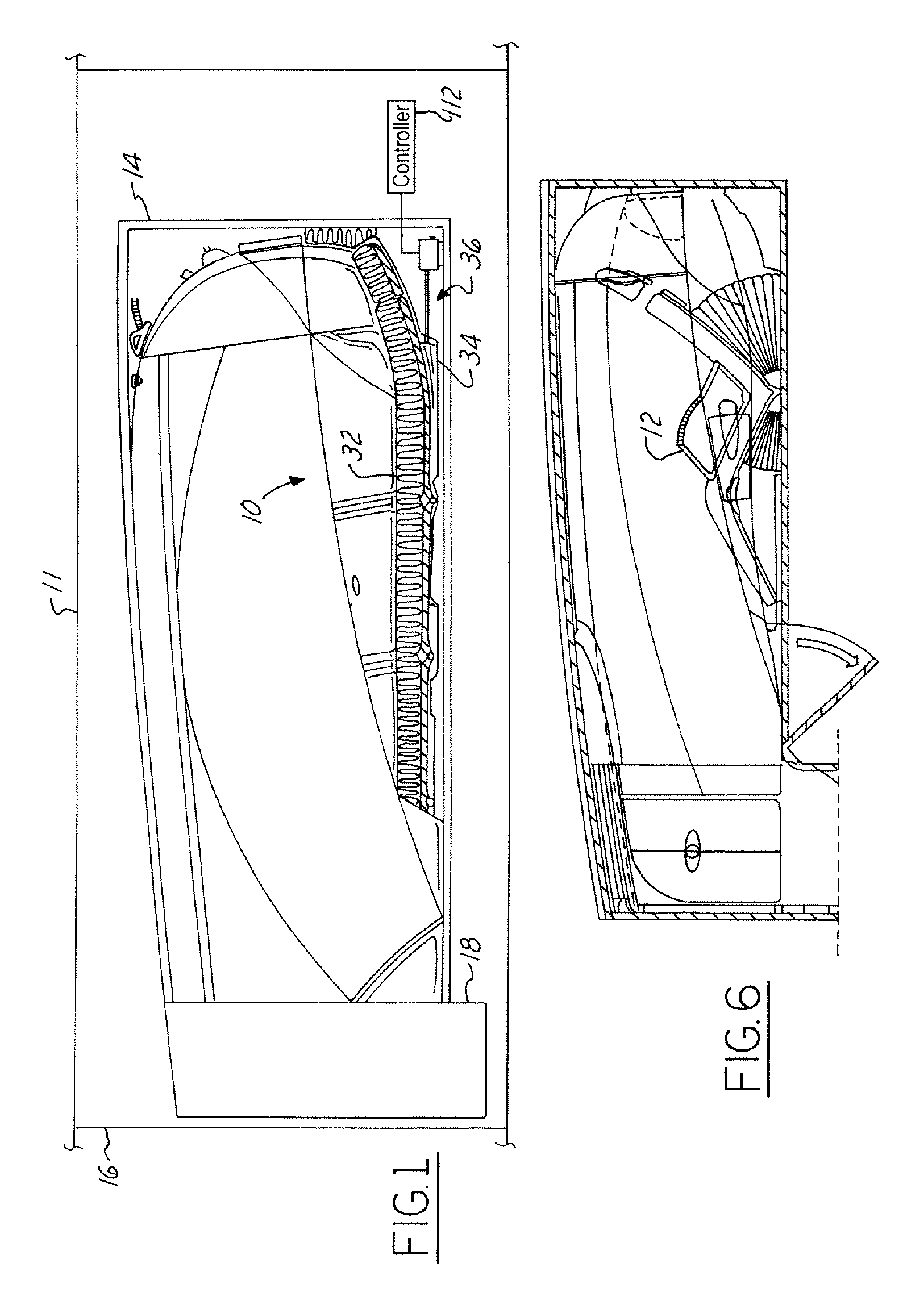 Aircraft crewmember articulating berth system