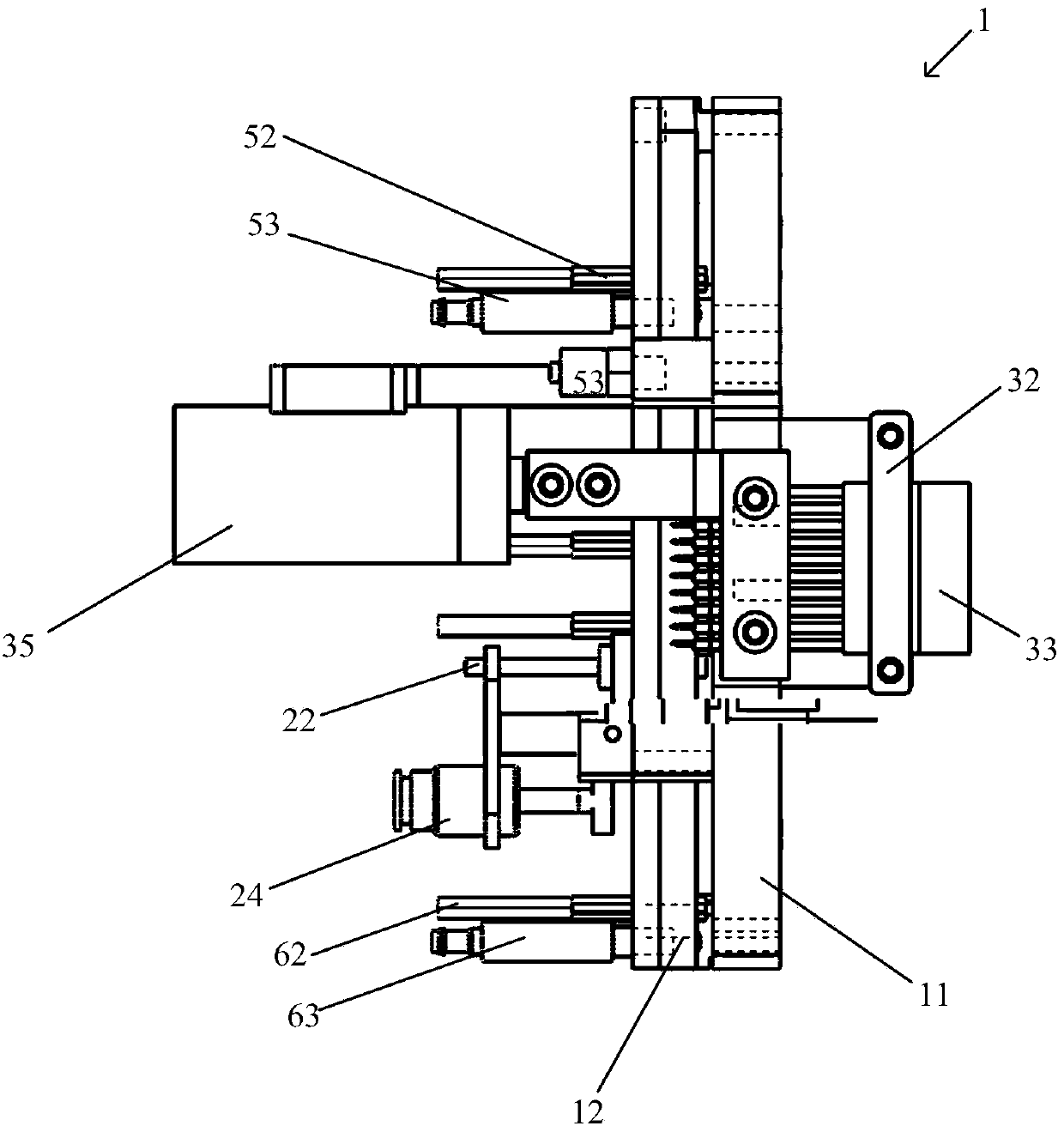 Automatic testing device for integrated circuit