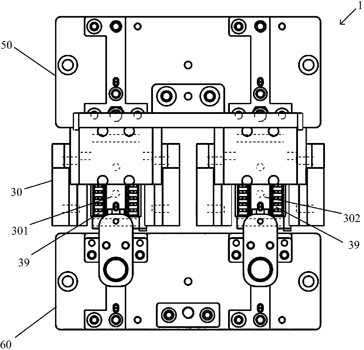 Automatic testing device for integrated circuit