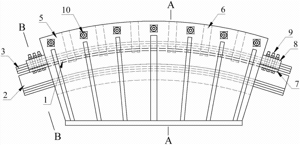 Main cable layered anti-sliding structure for main saddles of suspension bridge