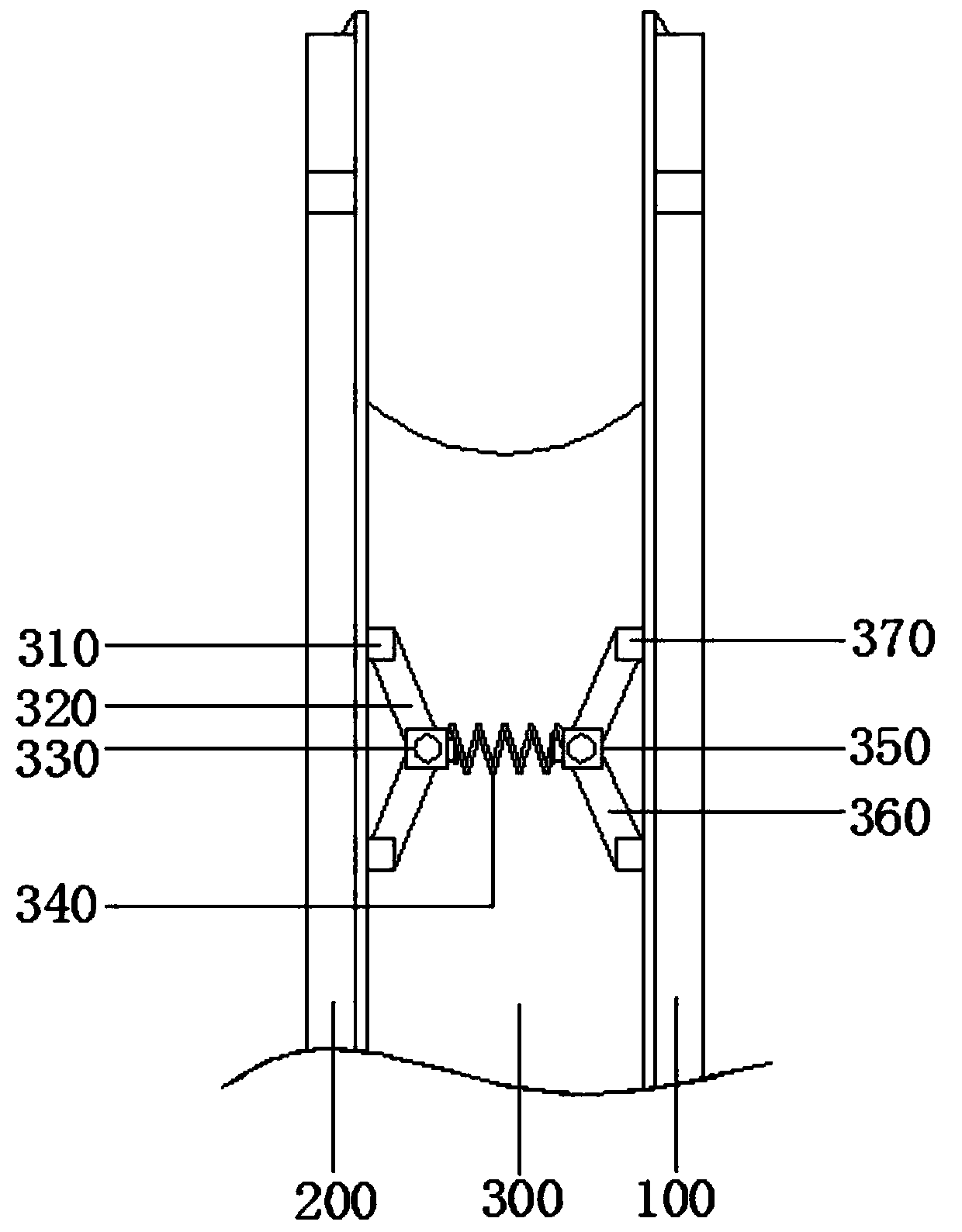 Novel rear lower spring arm