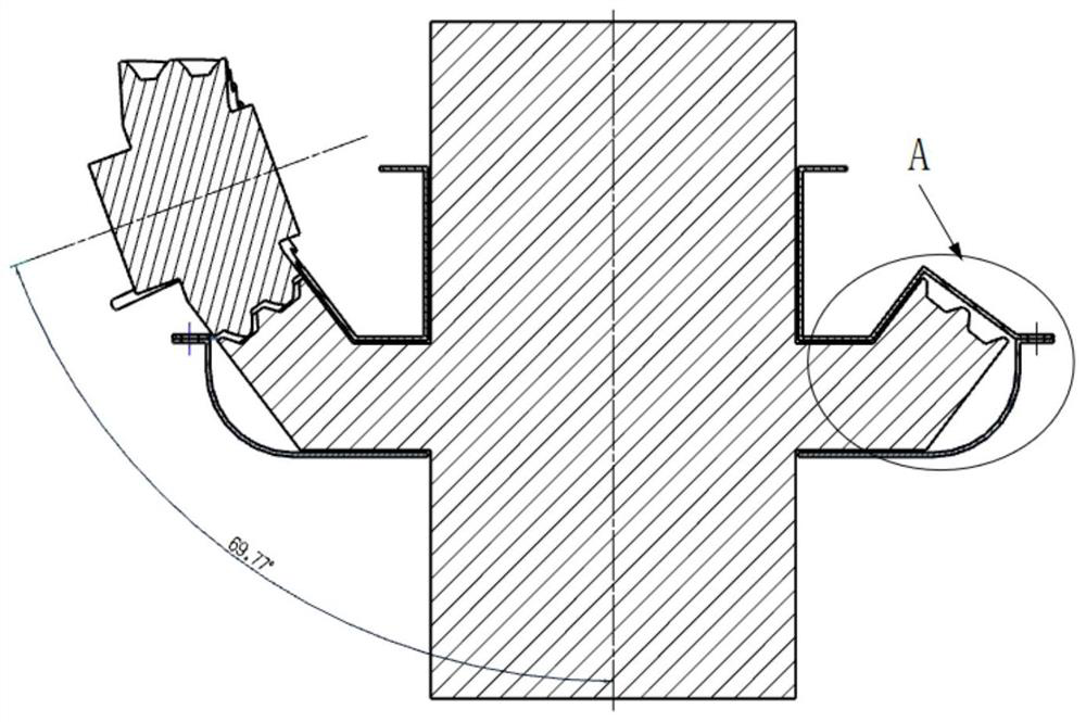 Wind shield system for reducing oil injection lubrication wind resistance loss of high-speed spiral bevel gear