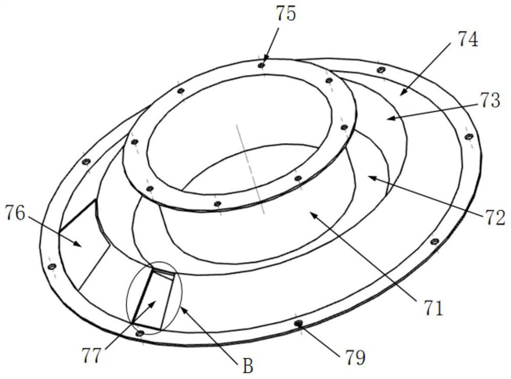 Wind shield system for reducing oil injection lubrication wind resistance loss of high-speed spiral bevel gear