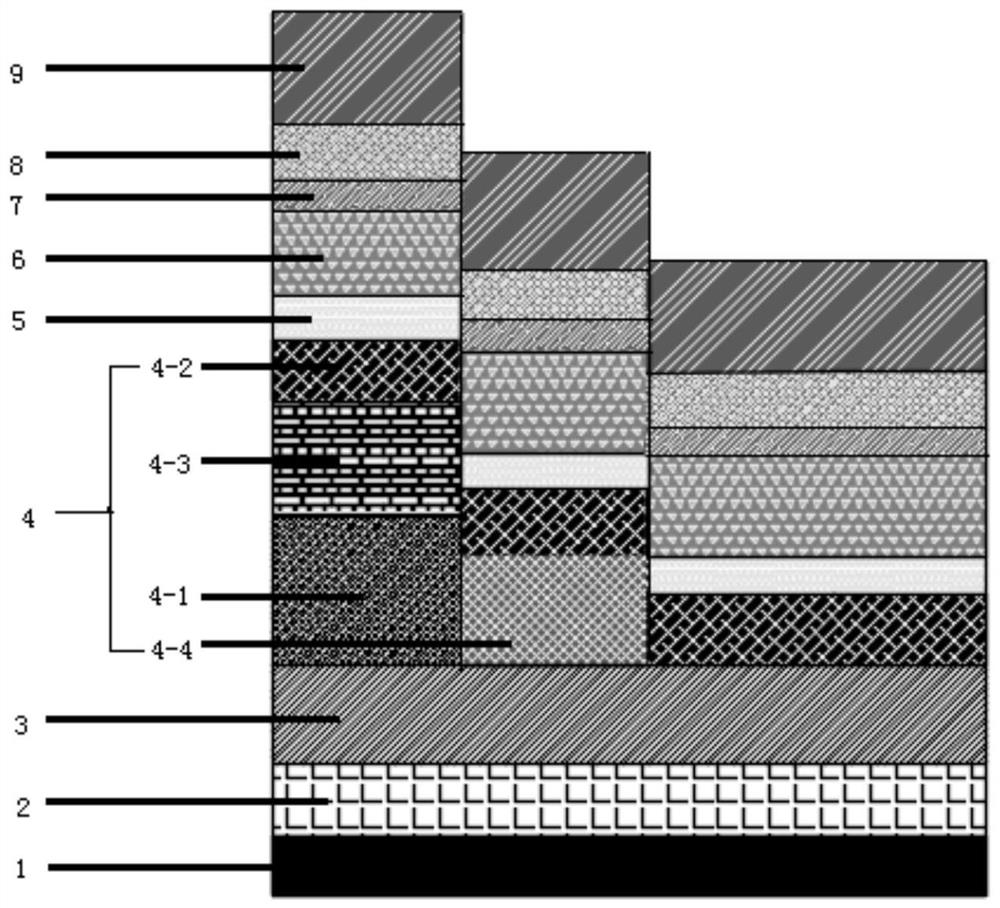 Silicon-based real RGB display device and display device