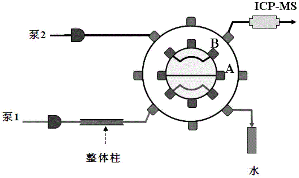 Preparation method and application of hydrophilic methacrylamide polymer monolithic column