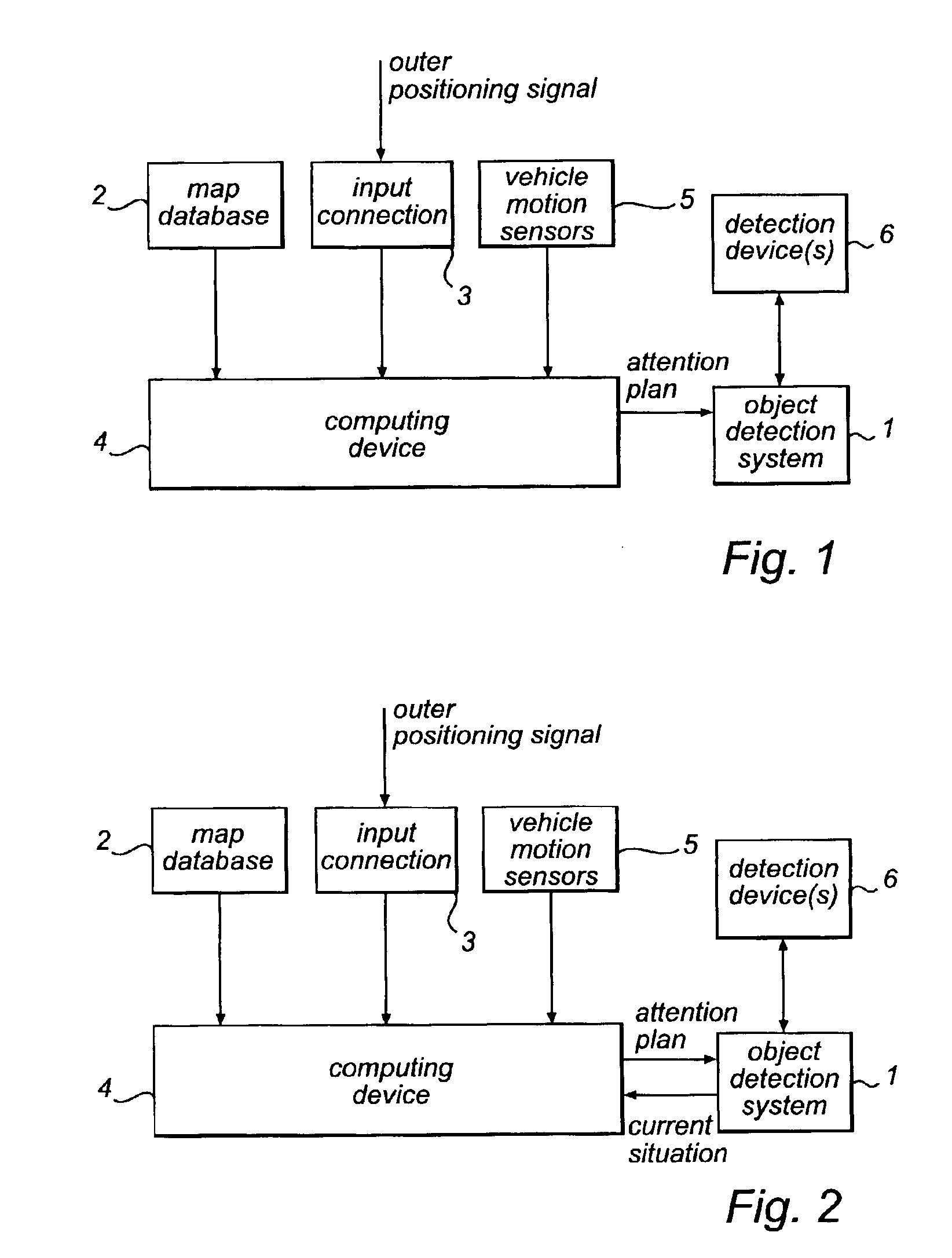 System and method for controlling an object detection system of a vehicle
