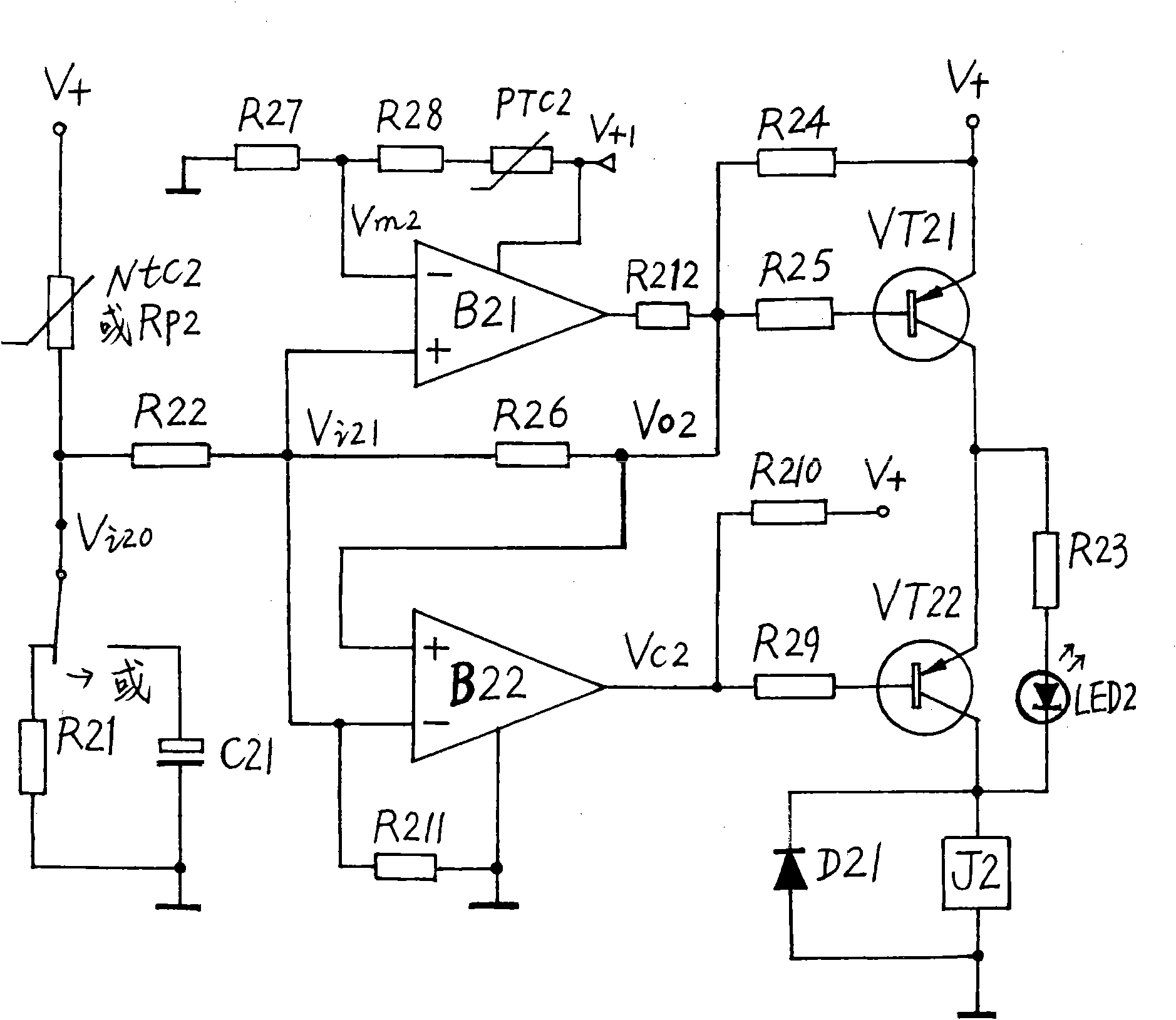 Safe control time-base circuit