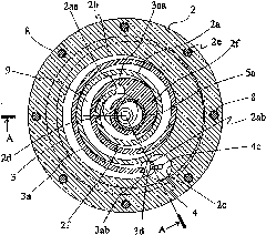 Vortex type fluid machine and assembling method thereof