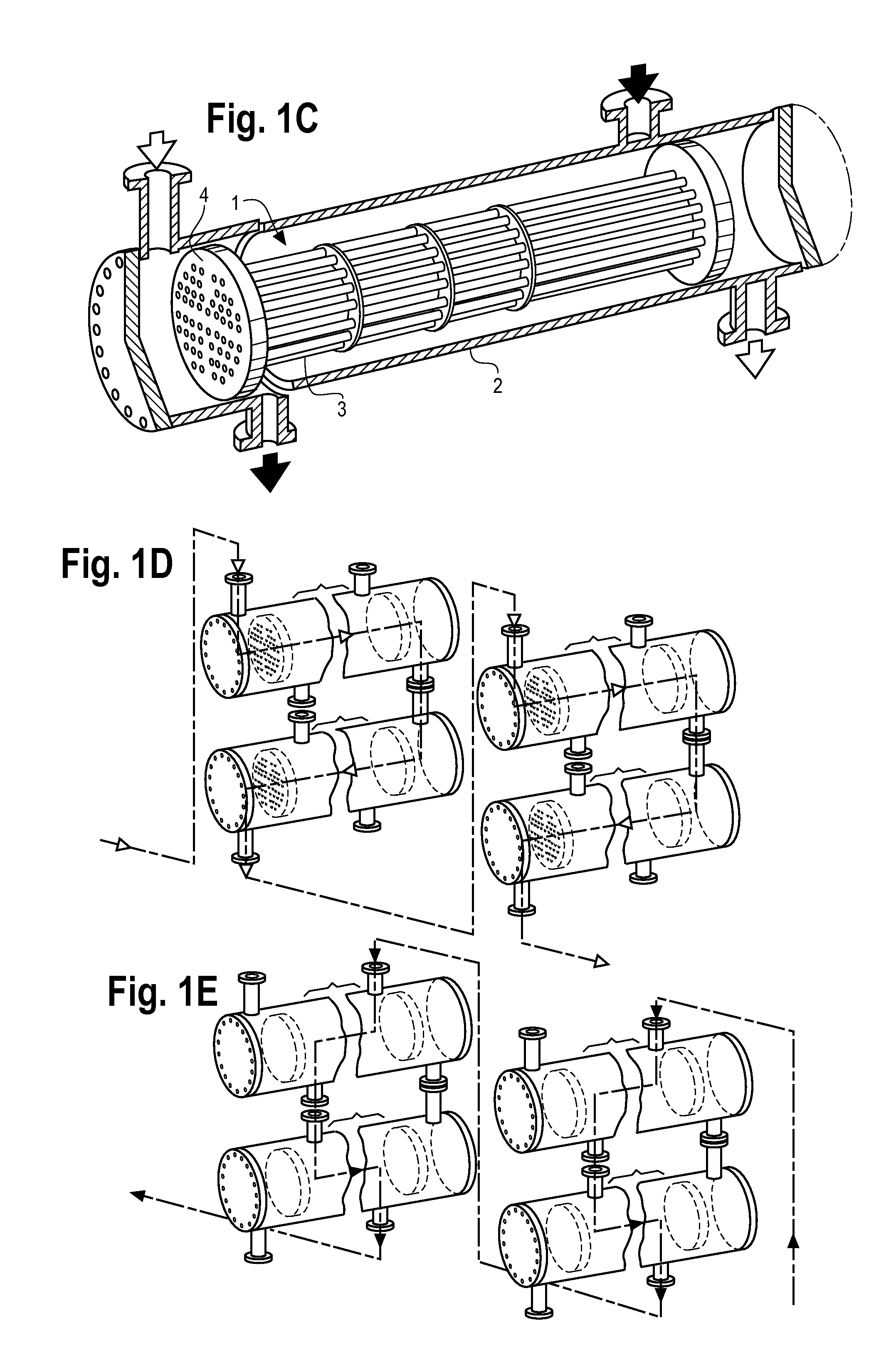 Method and system for the in-situ removal of carbonaceous deposits from heat exchanger tube bundles
