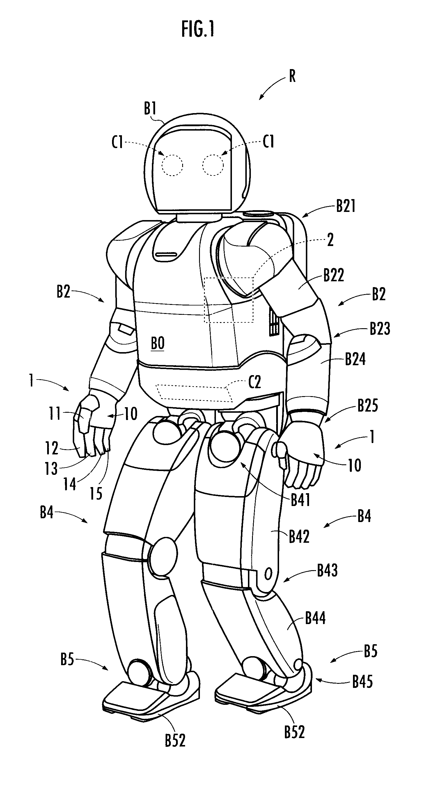 Robot hand and control system, control method and control program for the same