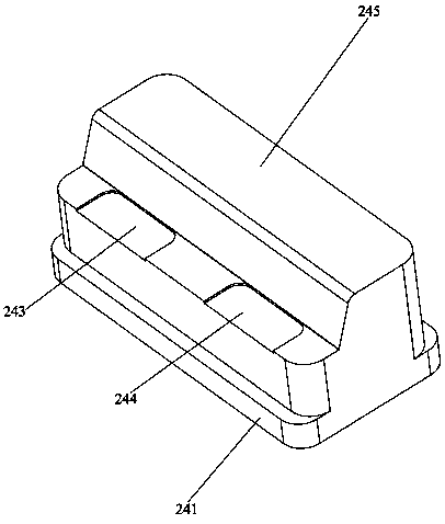 Pick light fixing device for mobile phone shell