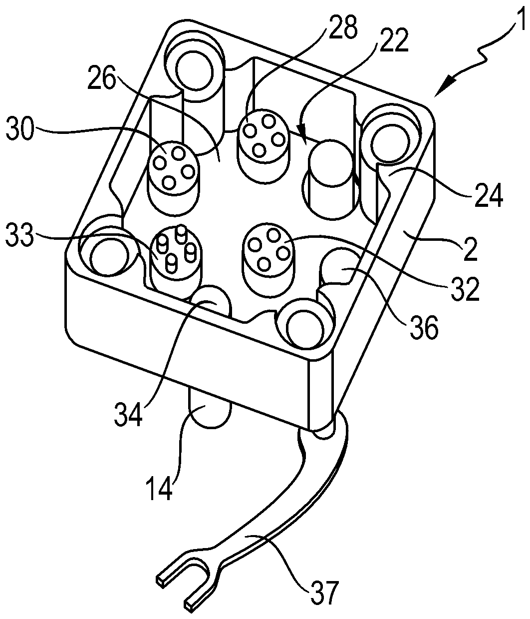 Sensor device for hydraulic plunger units