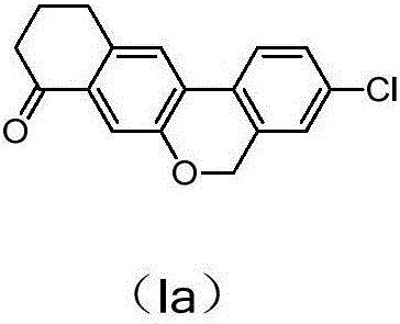 Preparation method of benzochromene derivative