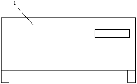 Asphalt fume treatment device