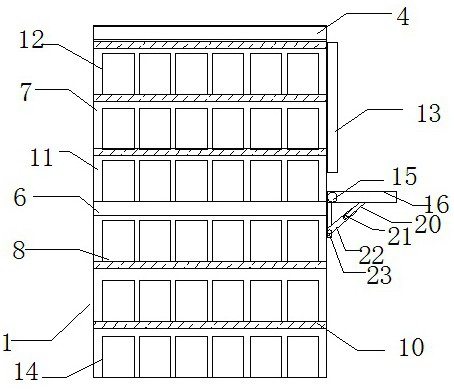 An automatic self-service borrowing book cabinet device for libraries