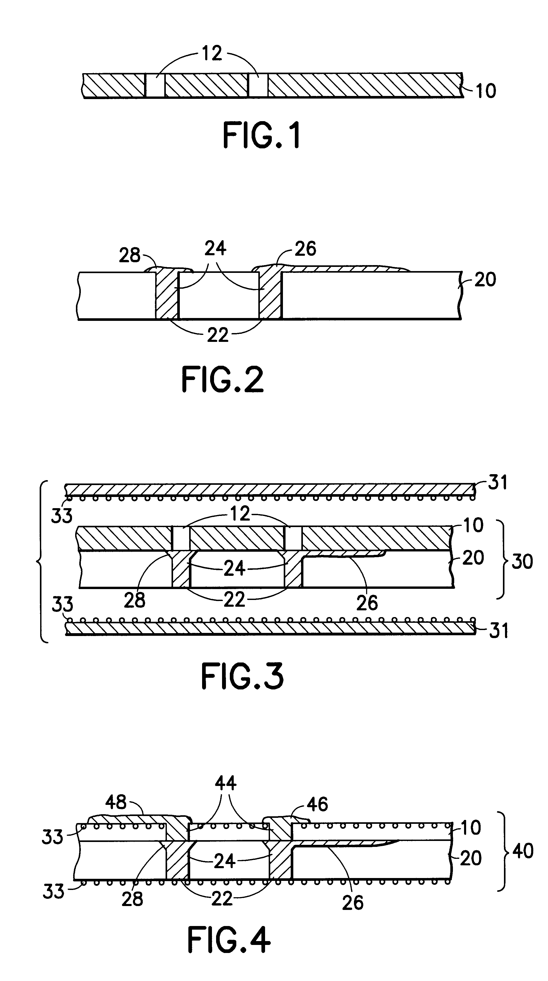 Multi-thickness, multi-layer green sheet processing